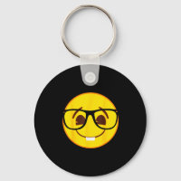 Official Emoji Nerd Gles Yellow Smile Face