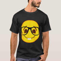 Official Emoji Nerd Gles Yellow Smile Face