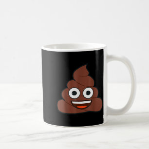 Official Emoji Poop Happy Yellow Smile Face Coffee Mug