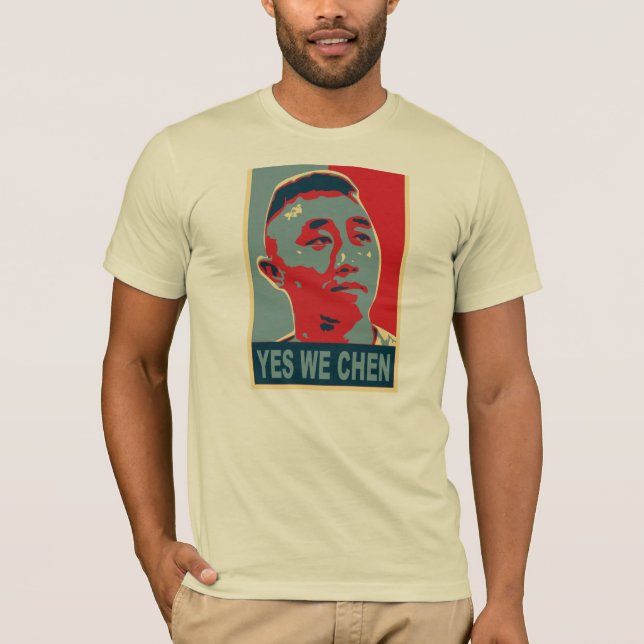 Official Ernie Chen "Yes We Chen" TShirt (Front)