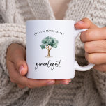 Official Family Genealogist with Tree | Stylish Coffee Mug<br><div class="desc">This simple and stylish mug says "official family genealogist",  and you can put your own family name into the text. There is also an elegant,  watercolor tree and modern script typography. A perfect keepsake gift for the ancestry and genealogy expert in your own family tree!</div>