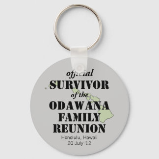 Official Family Reunion Survivor - Hawaii Green Key Ring