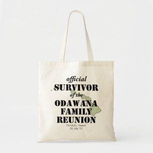 Official Family Reunion Survivor - Hawaii Green Tote Bag