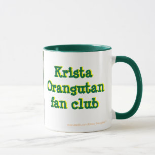 Official Fan Club Krista Orangutan Mug