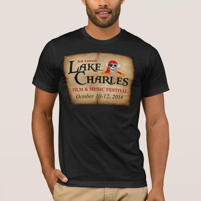 Official Festival T-Shirt (black) (Front)