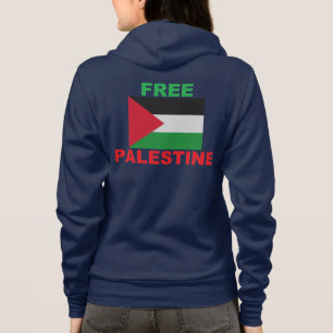 Official Free Palestine Free Gaza Palestine Flag Hoodie