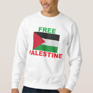 Official Free Palestine Free Gaza Palestine Flag Sweatshirt