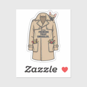 Official French Bulldog Treat Smuggler Funny Dog D