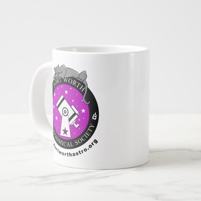 Official FWAS 20oz Jumbo Coffee Mug (Front Left)
