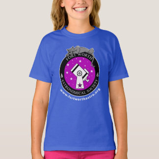 Official FWAS Logo Girls Royal T-Shirt