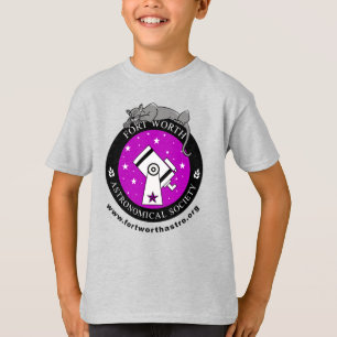 Official FWAS Logo Kids Ash T-Shirt