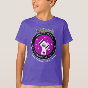 Official FWAS Logo Kids Purple T-Shirt
