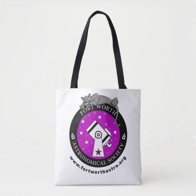 Official FWAS Logo Over the Shoulder Tote Bag (Front)