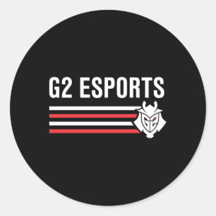 Official G2 Esports Classic Round Sticker