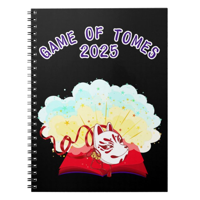 Official Game of Tomes 2025 Notebook (Front)