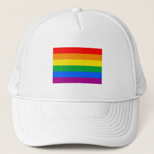OFFICIAL GAY PRIDE FLAG TRUCKER HAT
