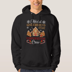Official Gingerbread House Construction Crew Ginge Hoodie