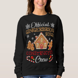 Official Gingerbread House Construction Crew Ginge Sweatshirt