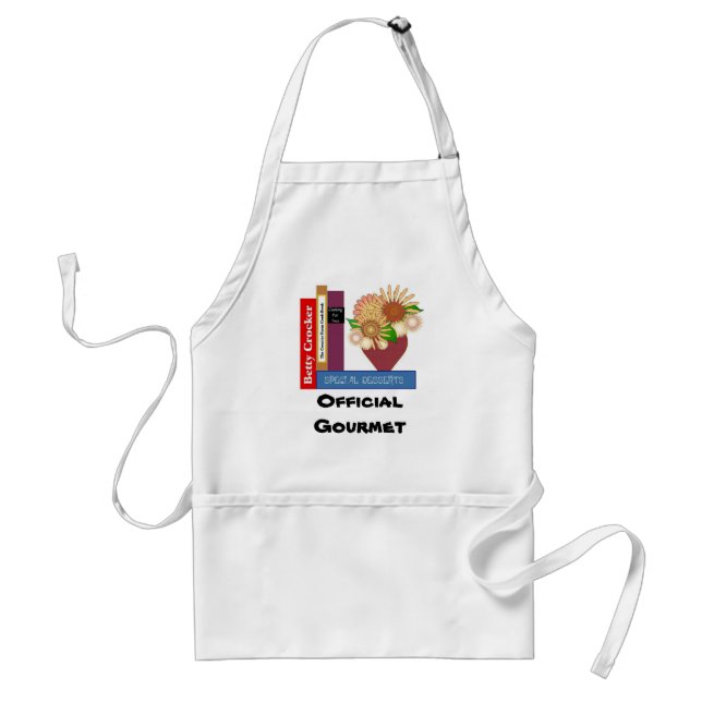 Official Gourmet Cookbooks Apron (Front)