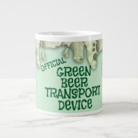 Official Green Beer Transport Device Fun Toon