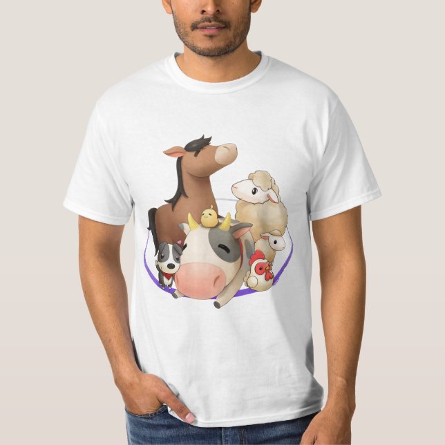 Official Harvest Moon Animal Friends T-Shirt (Front)