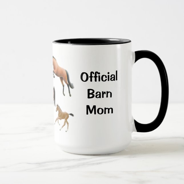 Official Horse Barn Mum Customisable Mug (Right)