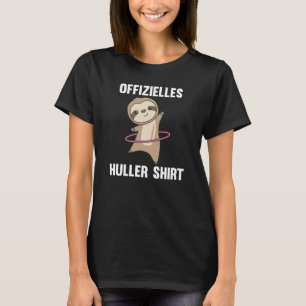 Official Huller Shirt Sloth Funny Sport