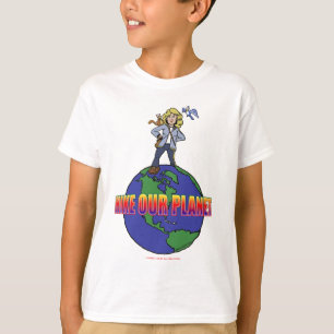 Official Kids Hike Our Planet Logo Gear T-Shirt