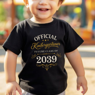 Official Kindergartener Future Class of 2039 T-Shirt