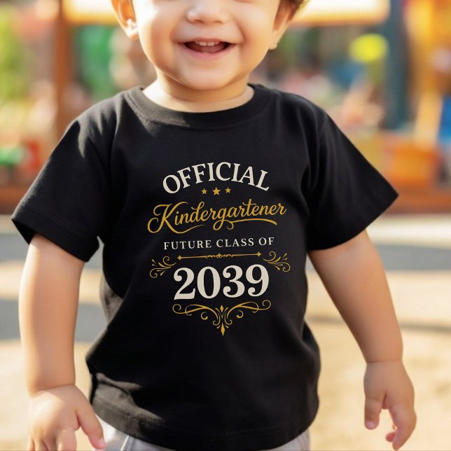 Official Kindergartener Future Class of 2039 T-Shirt (Creator Uploaded)