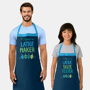 Official Latke Maker Hanukkah Apron