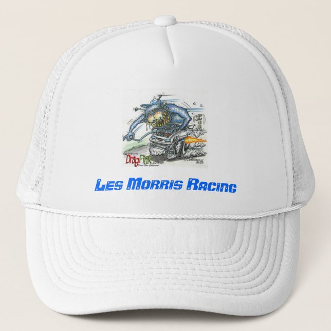 Official Les Morris Racing hat! Trucker Hat (Front)