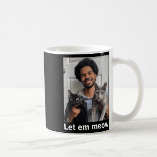 Official Let Em Meow Shirt Coffee Mug
