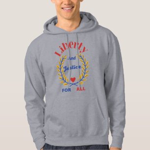 Official Liberty and Justice For All Collection 1 Hoodie