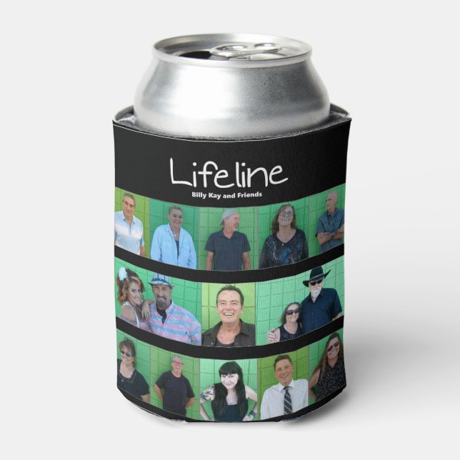 Official Lifeline CD Cover Can Coolers (Can Front)