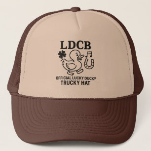 Official Lucky Ducky Trucky Hat-LDCB With Duck Trucker Hat