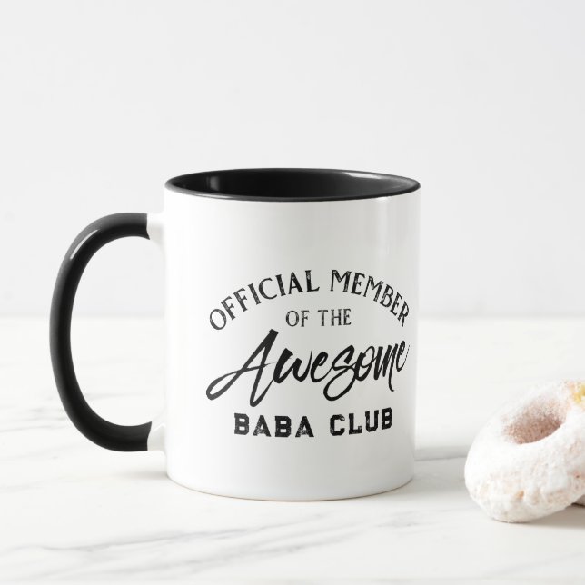 Official Member Baba Club Mug (With Donut)
