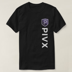 Official Mens Black PIVX Brand T-Shirt