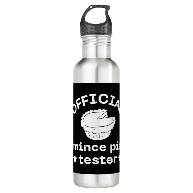Official Mince Tester 710 Ml Water Bottle (Front)