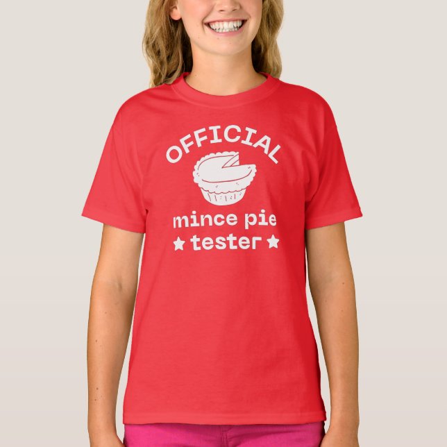 Official Mince Tester T-Shirt (Front)