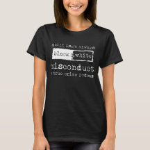 Official misconduct. Women's T Shirt