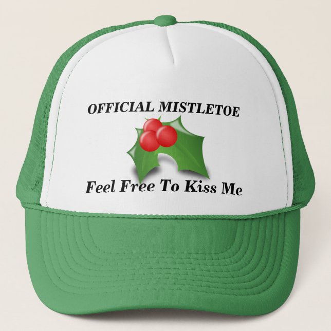 Official Mistletoe Trucker Hat (Front)
