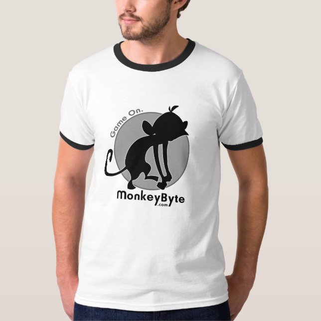 Official MonkeyByte.com T-Shirt (Front)