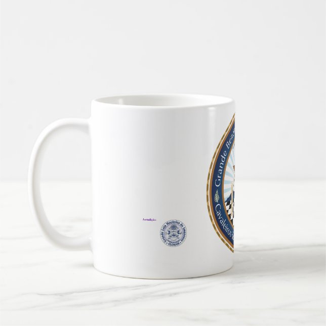 Official mug of the CARN Freemason (Left)