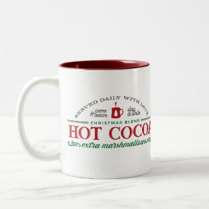 Official North Pole cocoa mugs