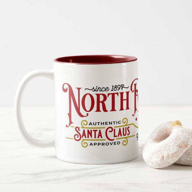 Official North Pole Trading Company mug (With Donut)