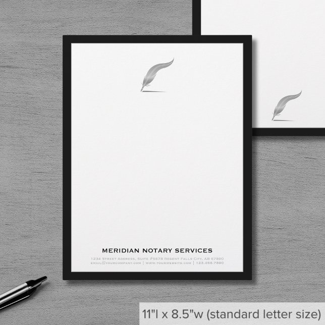 Official Notary Letterhead (Creator Uploaded)
