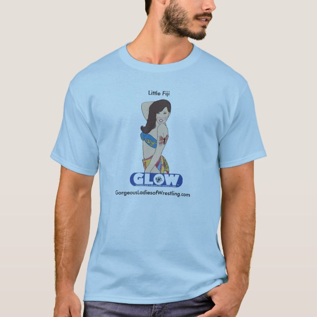 Official original GLOW Little Fiji T-Shirt (Front)