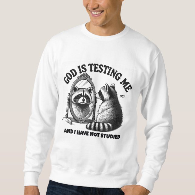 Official ornament destroyer cat Christmas  Sweatshirt (Front)