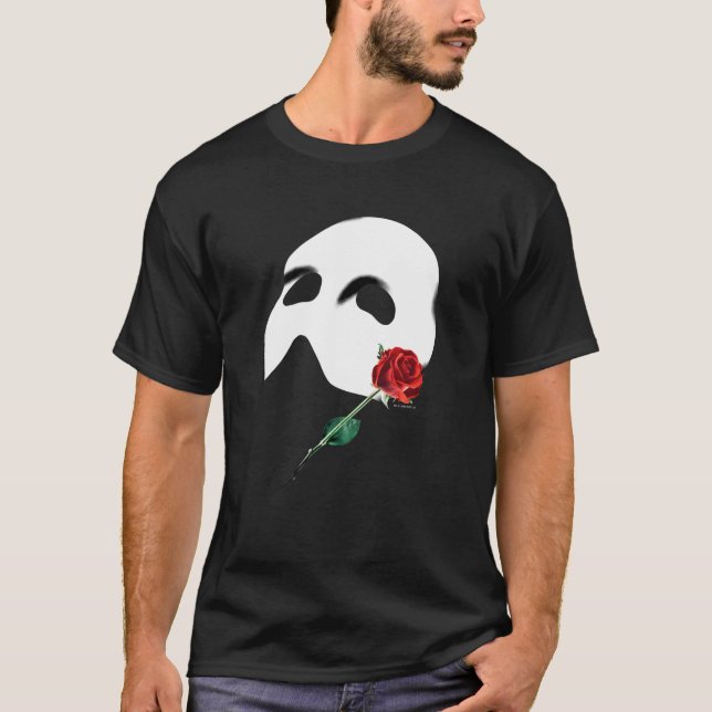 Official 'Phantom Of The Opera' Rose T-Shirt (Front)